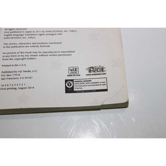 Voice Over Seiyu Academy Vol 3 5 8 9 Manga Shojo Beat Lot 4 Maki Minami Books - Picture 11 of 16